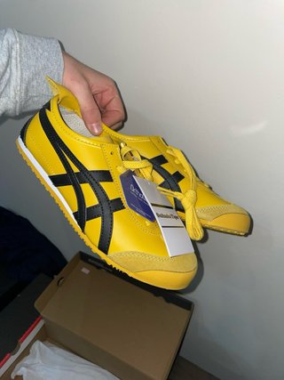 Onitsuka Tiger Zapatillas Amarillas y Negras