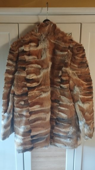 Abrigo de Lujo Vintage de tonos marrones