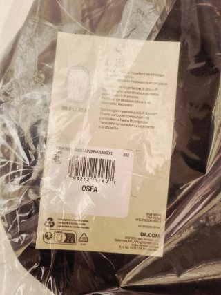 Mochila Under Armour Negra 26,5L Nueva
