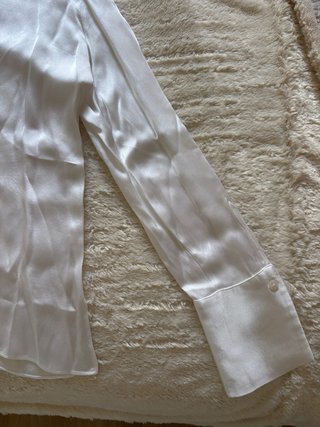 Camisa Mango Capsule Blanca Talla S