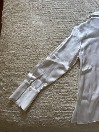 Camisa Mango Capsule Blanca Talla S