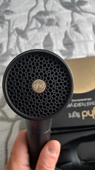 Secador de viaje ghd negro