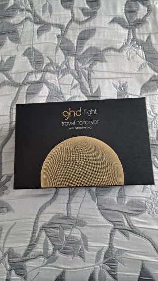 Secador de viaje ghd negro