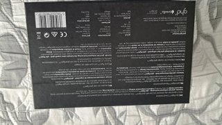 Secador de viaje ghd negro