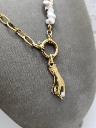 Conjunto Acero Quirúrgico Chapado Oro