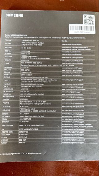 Televisión Samsung 65' en perfecto estado