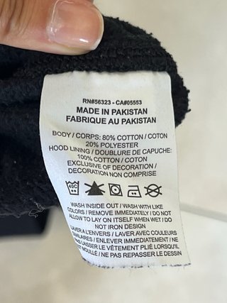 Sudadera Nike con Capucha Talla M Negra