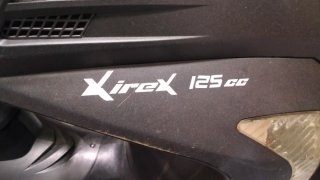 Moto Scooter Negra Xirex 125cc