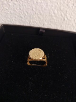 Anillo cobre hombre talla 19.8