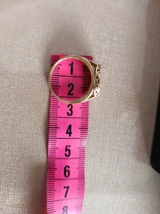 Anillo cobre hombre talla 19.8