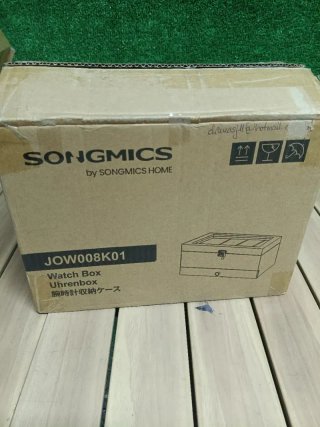 Caja de Relojes SONGMICS 8 Ranuras Marrón