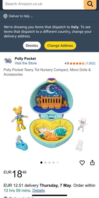 Polly Pocket Vintage Rosa