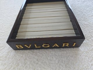 Vassoio espositivo per gioielli Bulgari beige/marrone