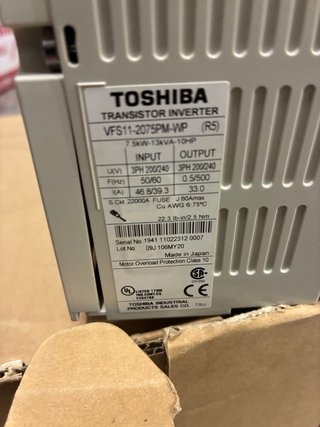 Convertidor Frecuencia Toshiba VF-S11