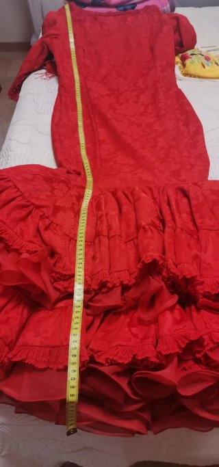 Vestido Flamenca Rojo