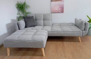 Sofá Cama New María, Cómodo, Práctico. ¡OFERTA!