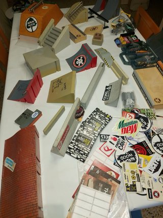 Rampas Fingerboard Blackriver teckdeck skate