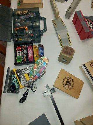Rampas Fingerboard Blackriver teckdeck skate