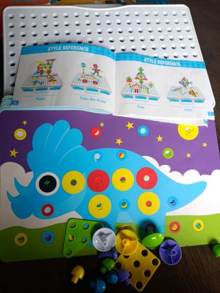 Lote de juegos de mesa y puzzles infantiles