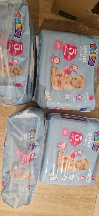 Pañales Pasitos Talla 5 (44 unidades)