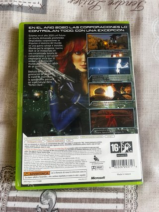 Juego Xbox 360 Perfect Dark Zero