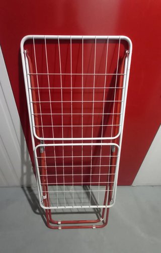 Tendedero Plegable Metálico Rojo