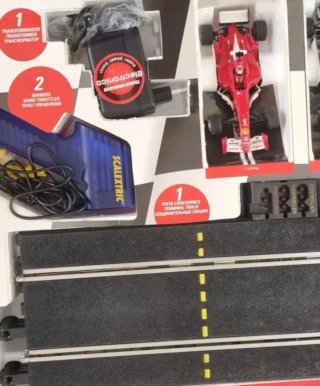 Pista C1 de F1 2004 de Scalextric completo