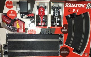 Pista C1 de F1 2004 de Scalextric completo