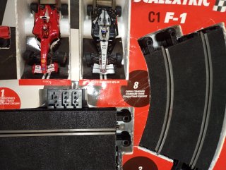 Pista C1 de F1 2004 de Scalextric completo