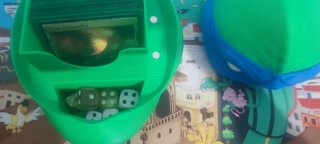 Deck box de Tortugas Ninja (Leonardo)