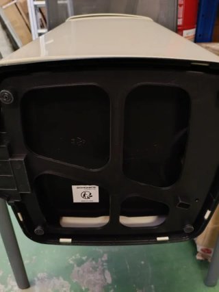 SONGMICS Cubo de Basura de 30 L Acero Inoxidable