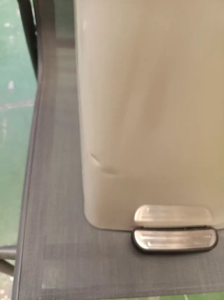 SONGMICS Cubo de Basura de 30 L Acero Inoxidable