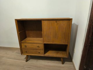Mueble escritorio madera vintage