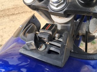 Yamaha XT 600E Azul