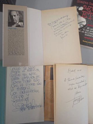 Libros dedicados por autores a Sánchez Dragó