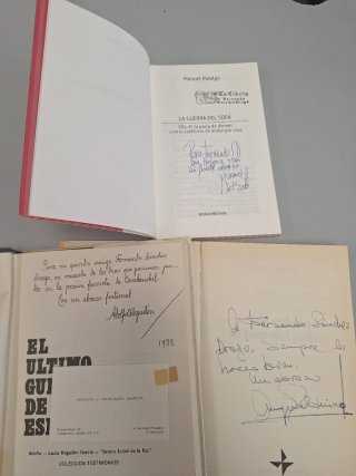 Libros dedicados por autores a Sánchez Dragó