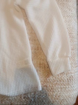 Jersey calado blanco