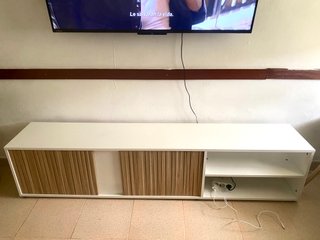 Mueble TV consola + repisa