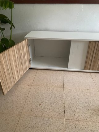 Mueble TV consola + repisa
