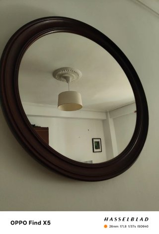 Espejo Madera 74cm