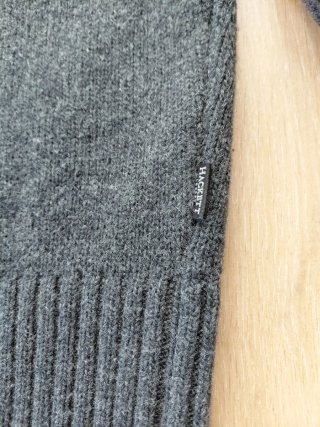 Chaqueta Hackett Lana Gris Talla L