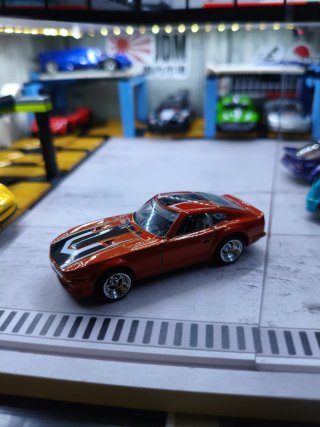 Hotwheels Datsun 240z Custom Laranja