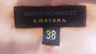 Vestido Adolfo Dominguez Talla S/36
