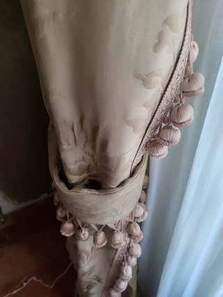 Tenda d'arredo damascata