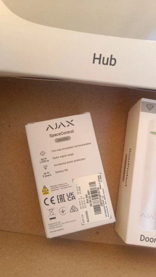 Kit Alarma Ajax Hub + MotionProtect