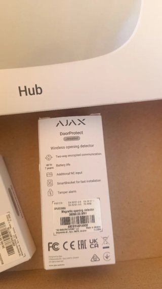Kit Alarma Ajax Hub + MotionProtect