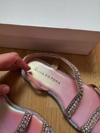 Sandalias ALMA EN PENA Pink/Silver