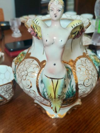 Servizio caffè Capodimonte porcellana