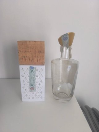 Bottiglie vuote di Gin