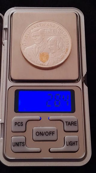 Moneda Plata. Jamaica 1997
